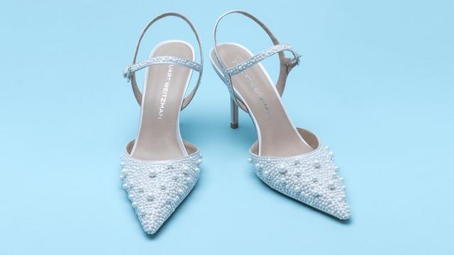 Narrow bridal shoes on sale