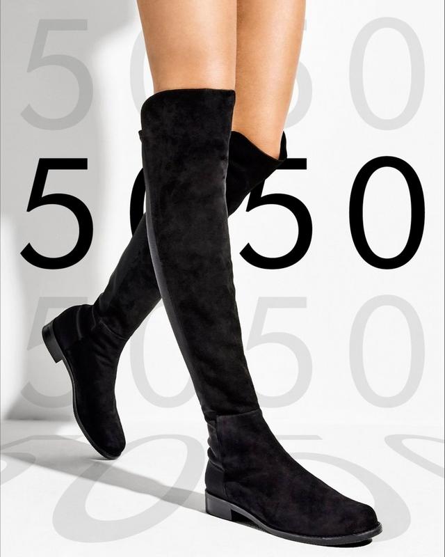 StuartWeitzman 50/50 Over the knee boots | 4ddecor.com.br