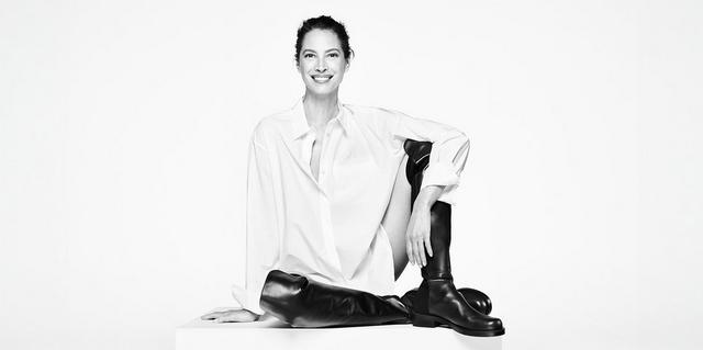 Christy Turlington in 5050 Bold Boots